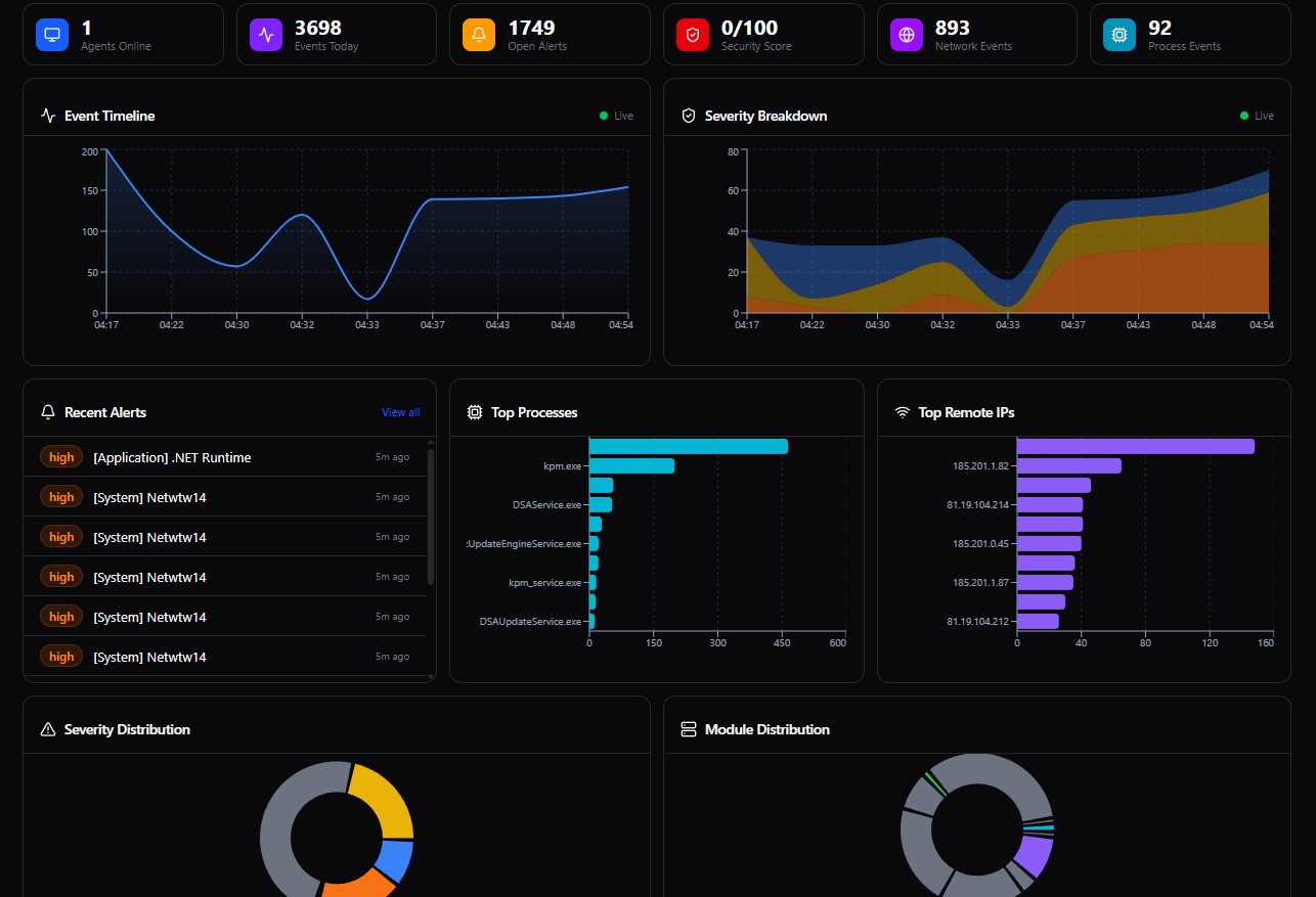 Dashboard Overview